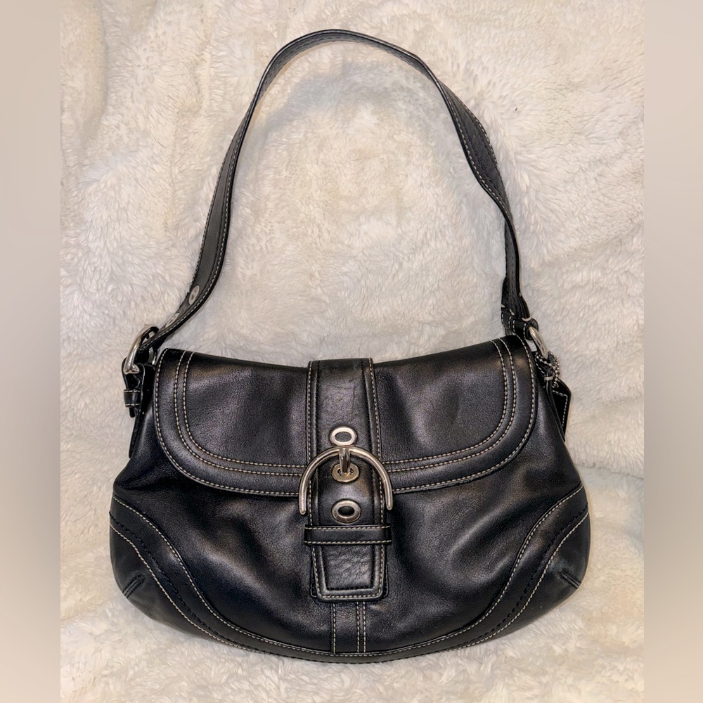 Vintage Coach Saddle SOHO Shoudler Bag
